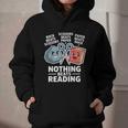 Nothing Beats Reading Rock Paper Scissors Book Lover Graphic Youth Hoodie