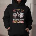 Nothing Goes Beyond Reading Rock Paper Scissors Book Graphic Youth Hoodie