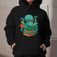 Octopus Reading Book Reading Bookworm Reader Graphic Youth Hoodie Octopus Reading Book Reading Bookworm Reader Graphic Youth Hoodie