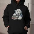 Old English Sheepdog Books Reading Dog Breed Graphic Graphic Youth Hoodie Old English Sheepdog Books Reading Dog Breed Graphic Graphic Youth Hoodie