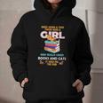 Once Upon A Time There Was A Girl Who Loves Books And Cats Graphic Youth Hoodie Once Upon A Time There Was A Girl Who Loves Books And Cats Graphic Youth Hoodie