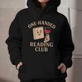 One-Handed Reading Club Smutty Book Lover Graphic Youth Hoodie One-Handed Reading Club Smutty Book Lover Graphic Youth Hoodie