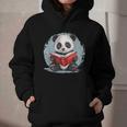 Panda With Book For Reading Enthusiasts Graphic Youth Hoodie