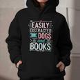 Pet Lover Easily Distracted By Dogs And Books Joke Men Graphic Youth Hoodie Pet Lover Easily Distracted By Dogs And Books Joke Men Graphic Youth Hoodie