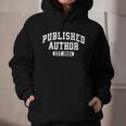 Proud Published Author 2025 Mom Dad Vintage Poet Book Writer Graphic Youth Hoodie