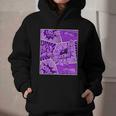 Purple Comic Book Purple Color Graphic Graphic Youth Hoodie