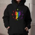 Rainbow Book With Stars And Moon Phases Gay Pride LGBT Graphic Youth Hoodie Rainbow Book With Stars And Moon Phases Gay Pride LGBT Graphic Youth Hoodie