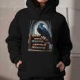 Raven On A Stack Of Books Wisdom Of Odin Graphic Youth Hoodie