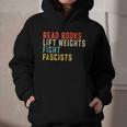 Read Books Lift Weights Fight Fascists Reading Graphic Youth Hoodie