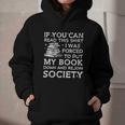 If You Can Read This I Was Forced To Put My Book Down Reader Graphic Youth Hoodie