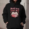 Read Your Heart Out Teacher Valentines Day Book Lover Graphic Youth Hoodie