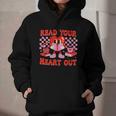 Read Your Heart Out Valentine Reading Book Kid Teacher Graphic Youth Hoodie Read Your Heart Out Valentine Reading Book Kid Teacher Graphic Youth Hoodie