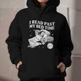 I Read Past My Bedtime Late Night Readers Book Club Graphic Youth Hoodie