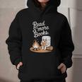 Read S'More Books Camping Outdoors Reading Campfire Smores Graphic Youth Hoodie