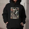 The Reader Tarot Card Skeleton Reading Book Bookworm Bookish Graphic Youth Hoodie The Reader Tarot Card Skeleton Reading Book Bookworm Bookish Graphic Youth Hoodie
