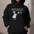 Reading 6-7 Silly Goose Read Books Bookish Bookworm Graphic Youth Hoodie