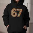 Reading 67 Six Seven Meme Teacher Book Lover Bookshelf Graphic Youth Hoodie