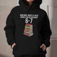 Reading Book Teacher 67 Six Seven Meme Graphic Youth Hoodie