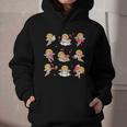 Reading Cupids Books Valentine's Day Teachers Book Lovers Graphic Youth Hoodie