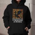 Reading Dragon Easily Distracted By Dragons And Books Graphic Youth Hoodie