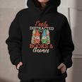 Reading Gnomes Cute Easily Distracted By Books And Gnomes Graphic Youth Hoodie