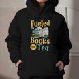 Reading Hobby Bookshelves Library Fueled By Books And Tea Graphic Youth Hoodie