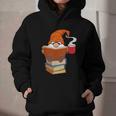 Reading Lover Book Graphic Gnome Graphic Youth Hoodie