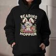 Reading Makes You Hoppier Bunny Book Fans Toddler Kid Graphic Youth Hoodie Reading Makes You Hoppier Bunny Book Fans Toddler Kid Graphic Youth Hoodie