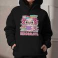 Readsalotl Axolotl Reading Book Bookworm Graphic Youth Hoodie Readsalotl Axolotl Reading Book Bookworm Graphic Youth Hoodie