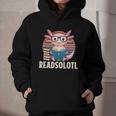 Readsolotl Axolotl Reading Book Lover Kawaii Bookworms Graphic Youth Hoodie Readsolotl Axolotl Reading Book Lover Kawaii Bookworms Graphic Youth Hoodie