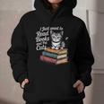 Retro I Just Want To Read Books And Pet Cats Cat For Men Women Kids Graphic Youth Hoodie Retro I Just Want To Read Books And Pet Cats Cat For Men Women Kids Graphic Youth Hoodie