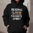 Retro Reading Is My Favorite Sport Baseball World Book Day Graphic Youth Hoodie Retro Reading Is My Favorite Sport Baseball World Book Day Graphic Youth Hoodie