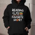 Retro Reading Is My Favorite Sport Football World Book Day Graphic Youth Hoodie Retro Reading Is My Favorite Sport Football World Book Day Graphic Youth Hoodie