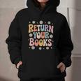 Return Your Books School Librarian Graphic Youth Hoodie