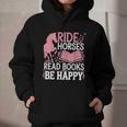 Ride Horses Read Books Be Happy Graphic Youth Hoodie Ride Horses Read Books Be Happy Graphic Youth Hoodie
