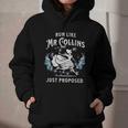 Run Like Mr Collins Just Proposed Books And Running Graphic Youth Hoodie