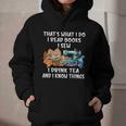 Sewing Reading Books Drinking Tea Sew Sewist Graphic Youth Hoodie