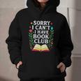Sorry I Can't I Have Book Club Graphic Youth Hoodie