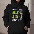 Sorry Can't Books Bye Dinosaur Librarian Bookworm Teacher Graphic Youth Hoodie