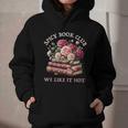 Spicy Book Club Dark Romance Reader Women Bookish Merch Cute Graphic Youth Hoodie