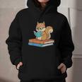 Squirrel Reading Book Glasses Bookworm Librarian Graphic Youth Hoodie Squirrel Reading Book Glasses Bookworm Librarian Graphic Youth Hoodie