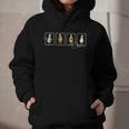 Stamp Silly Goose Reading Book Librarian Bookish Teacher Graphic Youth Hoodie