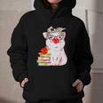 Teacher Pig Cute Farm Animal Book Lover School Student For Men Women Kids Graphic Youth Hoodie
