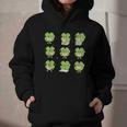Teacher Reading Shamrock St Patrick’s Day Book Lover Kids Graphic Youth Hoodie