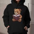 Teddy Bear Reading a Book Graphic Youth Hoodie Teddy Bear Reading a Book Graphic Youth Hoodie