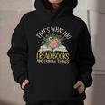 That's What I Do I Read Books And I Know Things Reading Graphic Youth Hoodie