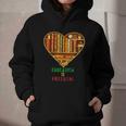 History Education Is Freedom Books Black History Heart Graphic Youth Hoodie