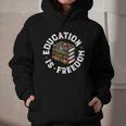 History Education Is Freedom Books Teach Black History Graphic Youth Hoodie