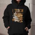 History Month I Teach Melanin Book Black Teacher Graphic Youth Hoodie