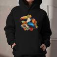 Toucan Reading Book Graphic Youth Hoodie